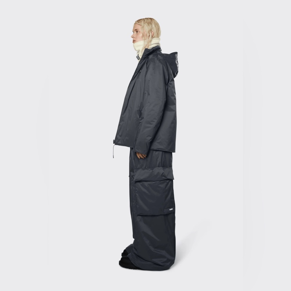 NWT RAINS SHOW PADDED NYLON PANTS